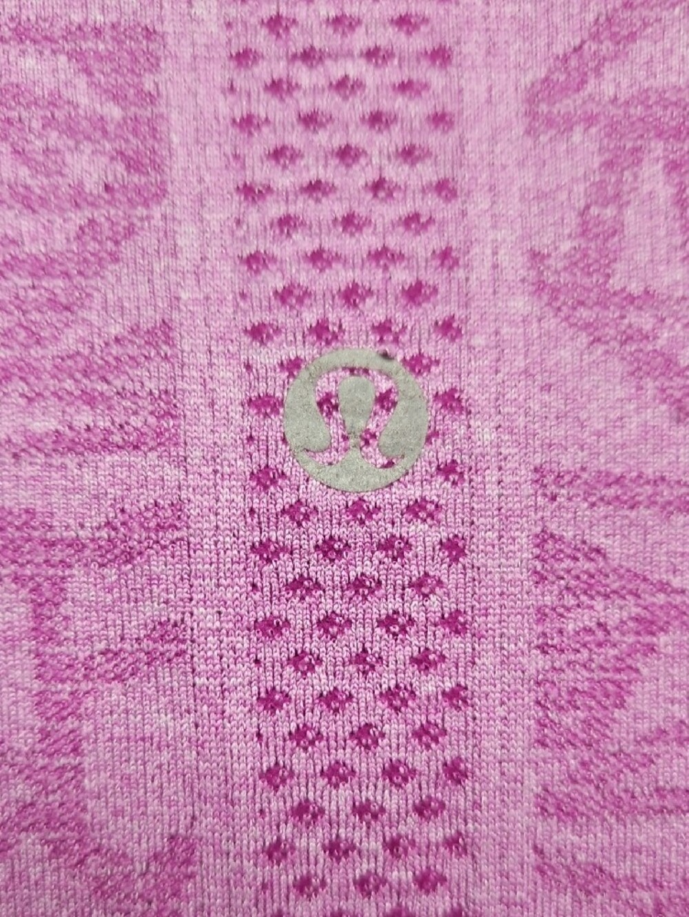 Lululemon Athletica Swiftly Tech Short Sleeve Tee Lilac Purple Jacquard - Picture 2 of 15